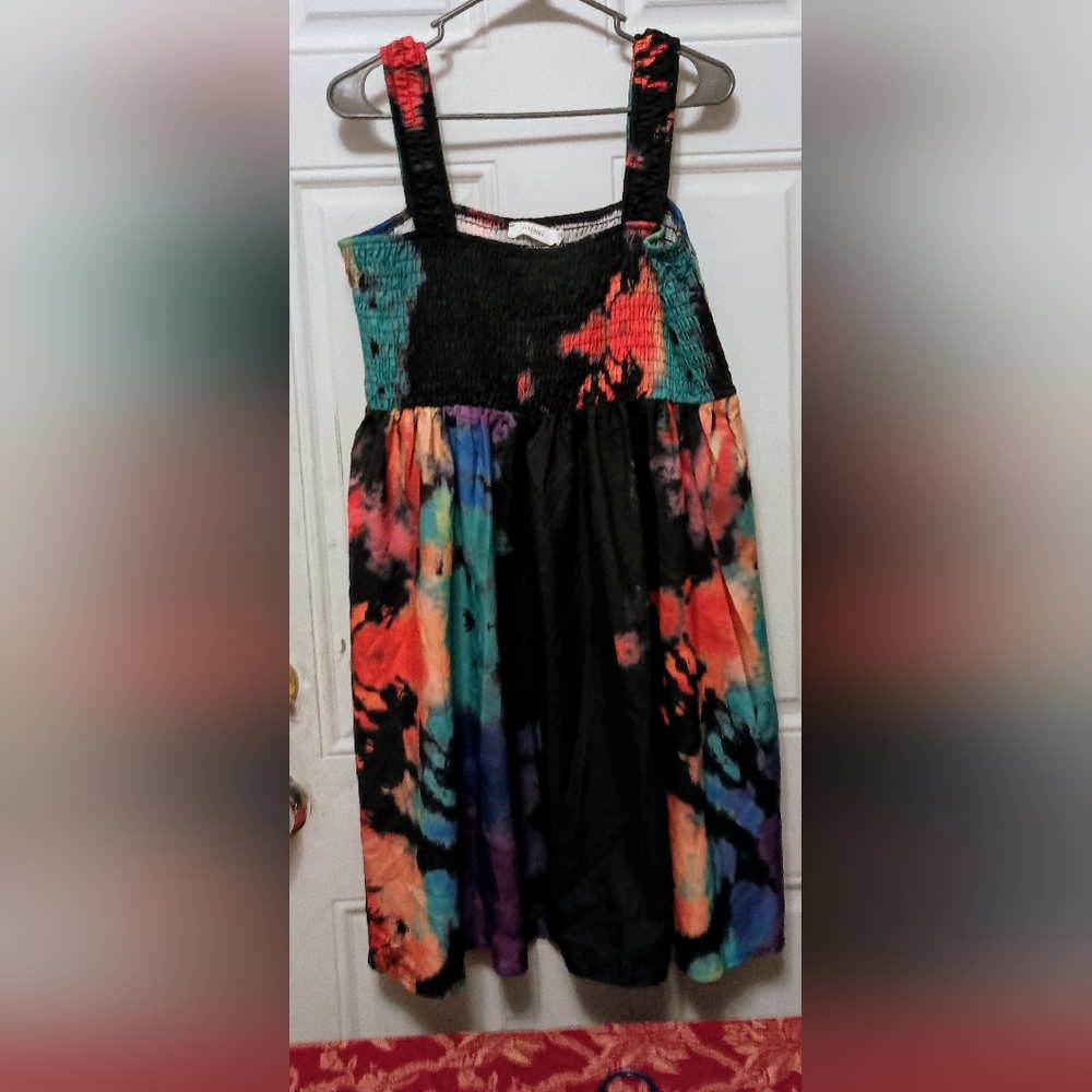 Yitemei Tye-dye Pattern Dress Size XL